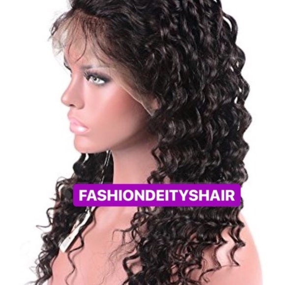 Amazon.com : Shake-N-Go Girlfriend 100% Virgin Human Hair HD  ✨Vaness 20” 100% VIRGIN LACEFRONT DEEP WAVE WIG
